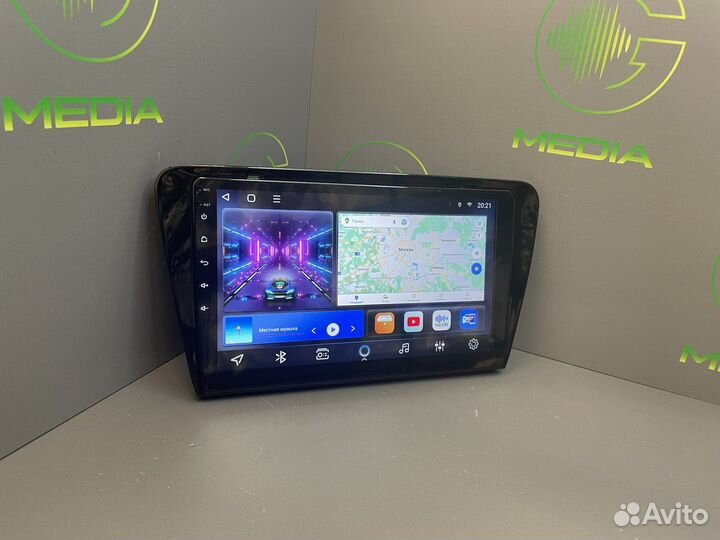 Магнитола Android Skoda octavia А7 3/32 gb
