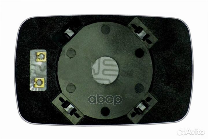 Зеркальный элемент L,R с обогревом голубое ergo