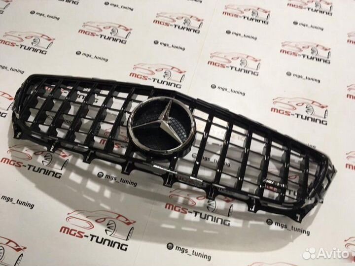 Решетка Mercedes CLS-Class Black W218 10-14г
