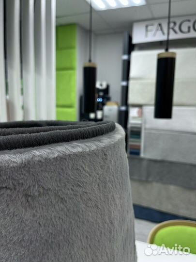 Декоративный ковер серый,розовый,кремовый