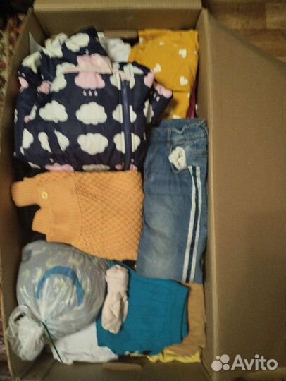 Вещи пакетом на девочку 110 116 122 134 140