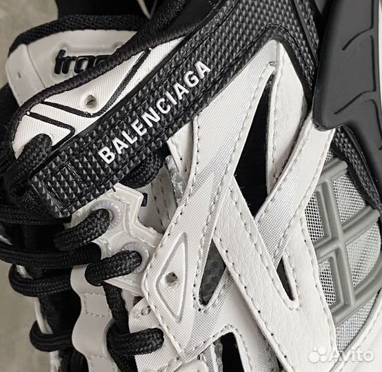 Balenciaga Track 2 Sneaker Black & White Кроссовки