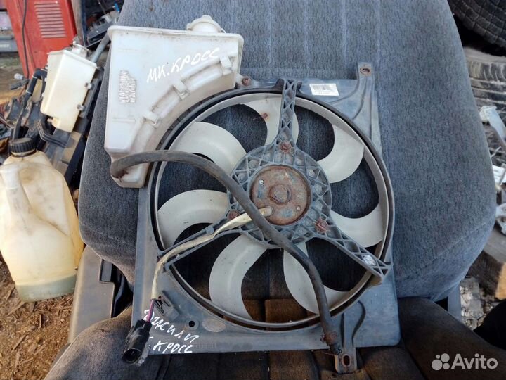 Вентилятор geely мк cross