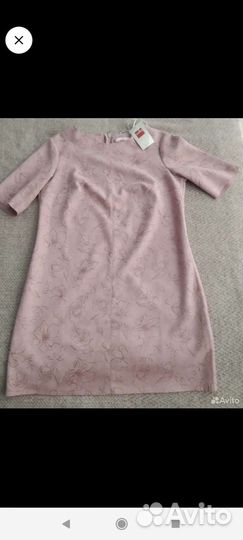 Вечернее платье пудровое