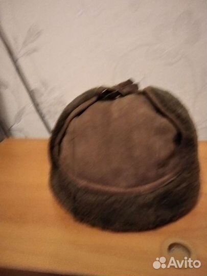 Шапка ушанка мужская