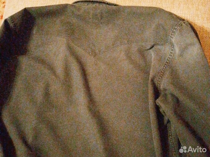 Джинсовая рубашка мужская levis