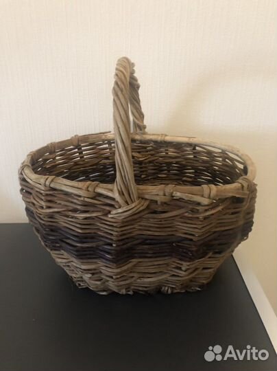 Корзина плетеная