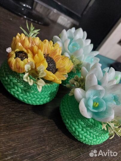 Мыло ручной работы букет 8 марта