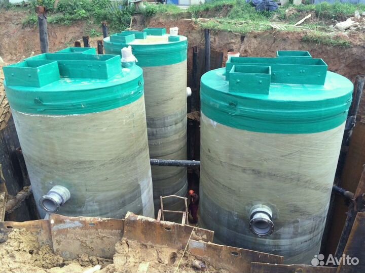 Септик Альфа 5 переливной