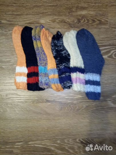 Носки мужские и женские ручной работы