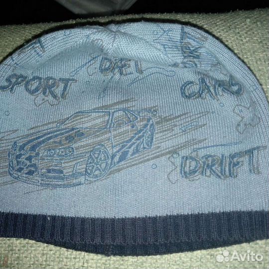 Шапка для мальчика демисезонная