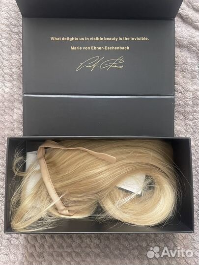 Хвост из натуральных волос