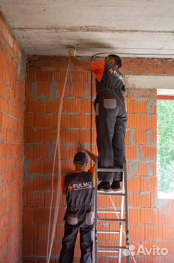 Электрик. Электромонтажные работы в частном доме