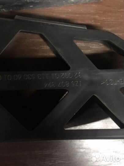 Skoda Octavia А5 направляющие заднего бампера