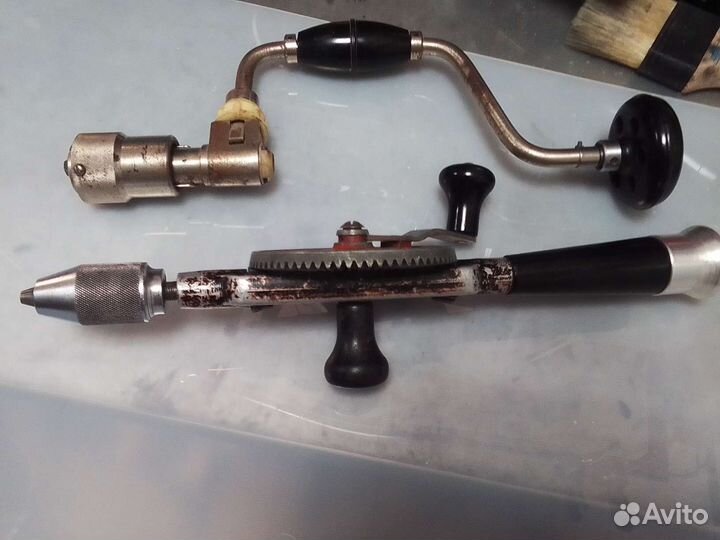 Дрель ручная механическая СССР