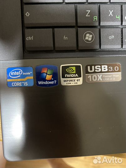 Ноутбук asus n53s