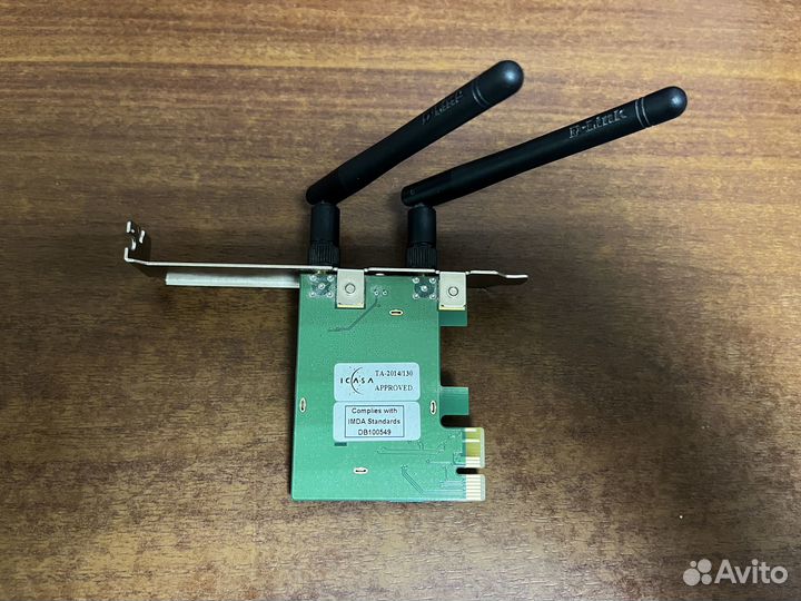 WI-FI адаптер D-Link DWA-548 PCI-E 300Mbit/s, 2,4