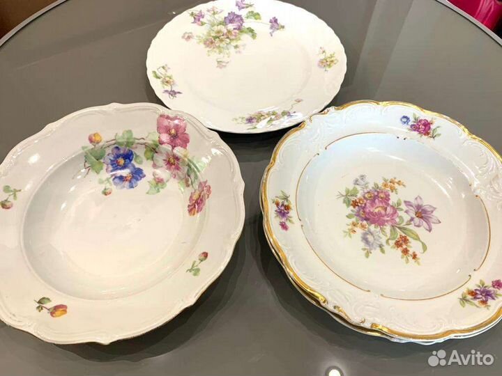 Тарелки KPM Walbrzych Кузнецов