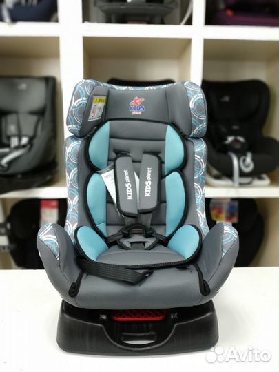 Автокресло 0-25кг Kids Planet Galactic лазурные кр