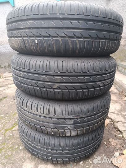 Колёса в сборе на новой летней резине р13 4*100