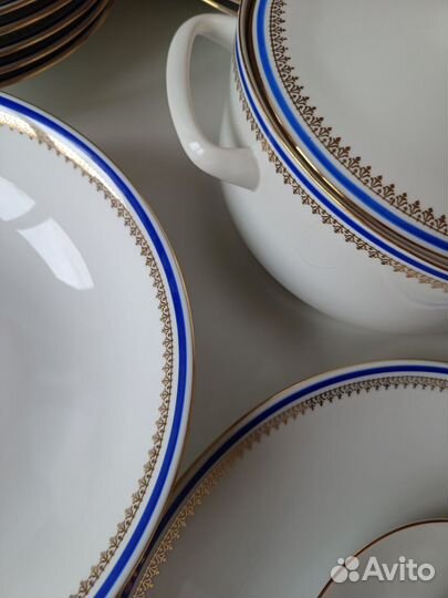 Столовый сервиз Богемия Чехословакия на 6 персон