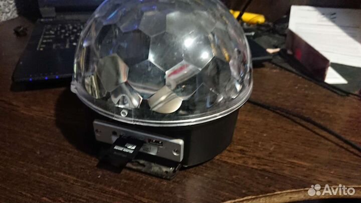 Музыкальный диско шар