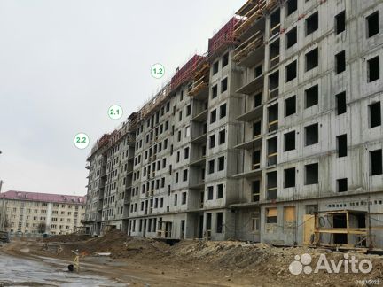 Ход строительства ЖК «АВИАТОR» 1 квартал 2022