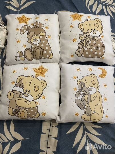 Комплект в кроватку с бортиками