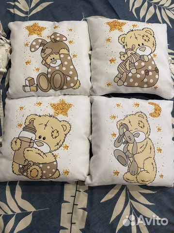 Комплект в кроватку с бортиками