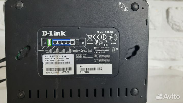 Wifi роутер с поддержкой модемов dir320