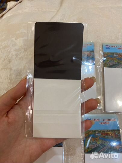 Блокноты на магните на холодильник