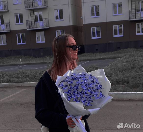 Букет из бабочек