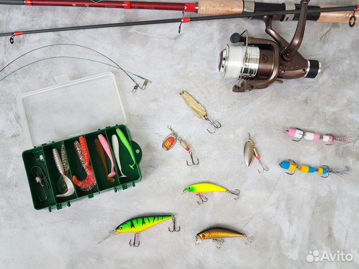 Спиннинг с катушкой