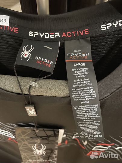 Спортивная футболка spyder active размер L