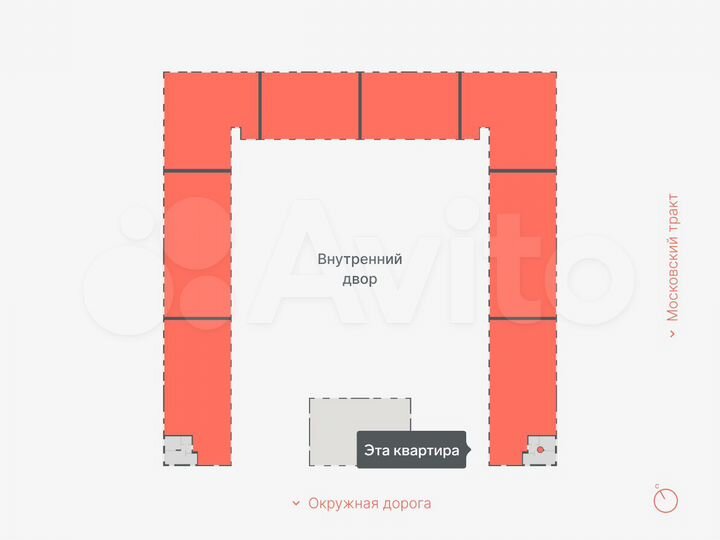 2-к. квартира, 38,5 м², 13/14 эт.