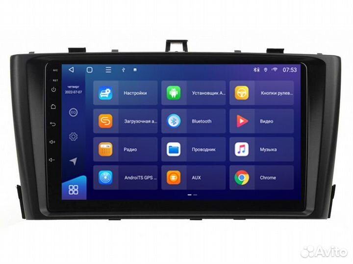 Магнитола Mstar TS109011A для Toyota Avensis t270