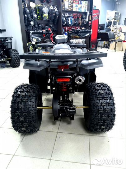 Подростковый квадроцикл от 10 лет с усиленной цепью и LED-оптикой