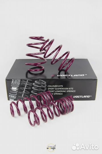 Пружины Vogtland с занижением Porsche Boxster 982