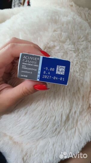 Линзы контактные acuvue oasys двухнедельные