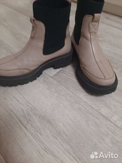 Ботинки челси для девочки. Натуральная кожа