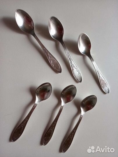 Мельхиоровые кофейные ложки