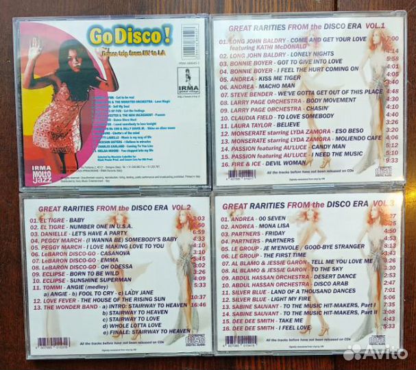 Great Rarities from the Disco Era CD