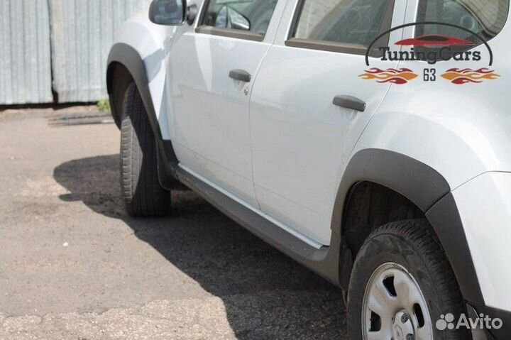 Арки колес пластиковые на Рено Дастер - Кросс