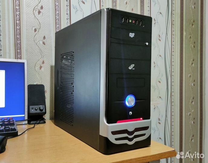 Быстрый пк для учебы, работы. AMD,SSD128gb,ddr3