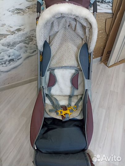Детские санки коляска Ника 7.2 на колёсах Б/У