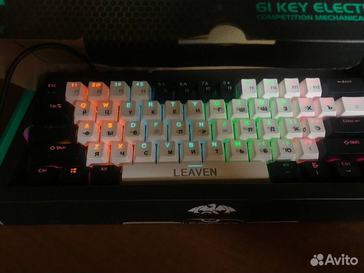 Игровая механическая клавиатура Leaven K620