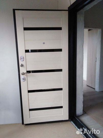 Дверь входная в квартиру, мдф, 2 замка