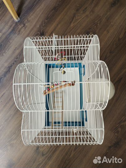 Клетка для волнистого попугая и др. мал. птичек