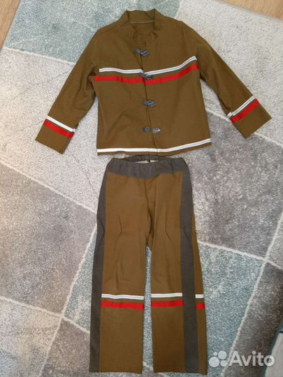 Новогодний костюм пожарного