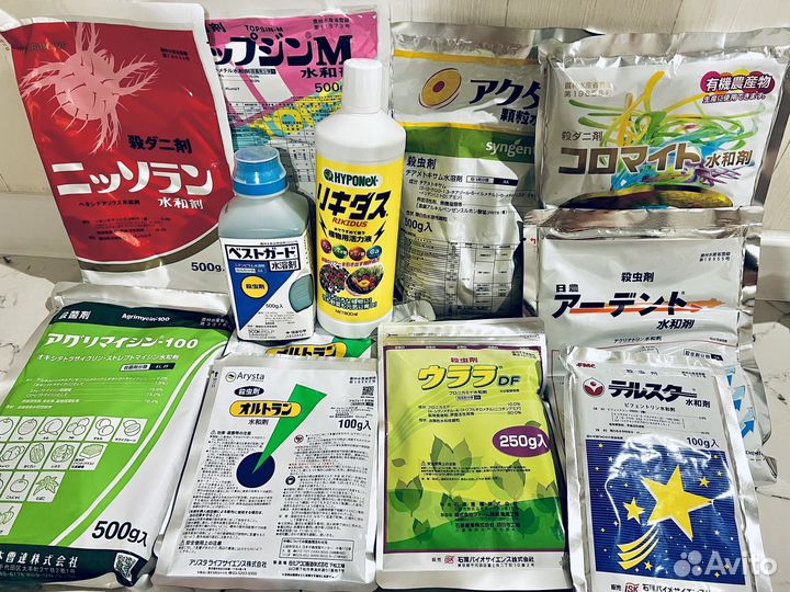 Японские препараты для растений